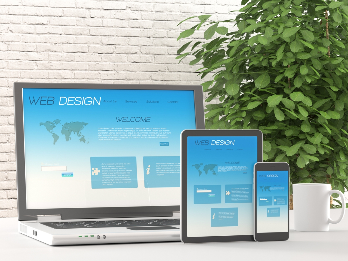 responsive website banner