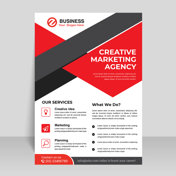 business flyer Design