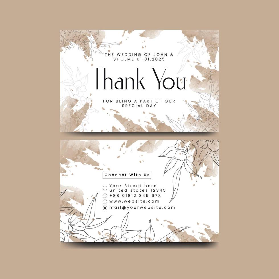 thank you card design in delhi