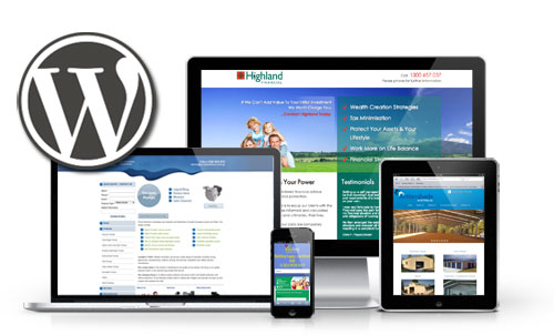 wordpress website design